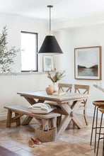 Load image into Gallery viewer, Reflections. Distant Light 4. Wendover Art. Elsie Home. Landscape art. Framed landscape art. Art for the home. California casual inspired art. California casual style. Home decor. Wall art. Breakfast nook. Styling a kitchen. Kitchen styling. Art in the kitchen.